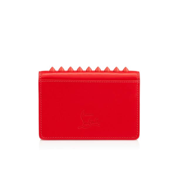 セレブ溺愛☆海外限定モデル多数☆【クリスチャン ルブタンコピー Christian Louboutin　2015年春夏新作】 milos spikes wallet 3155063M286